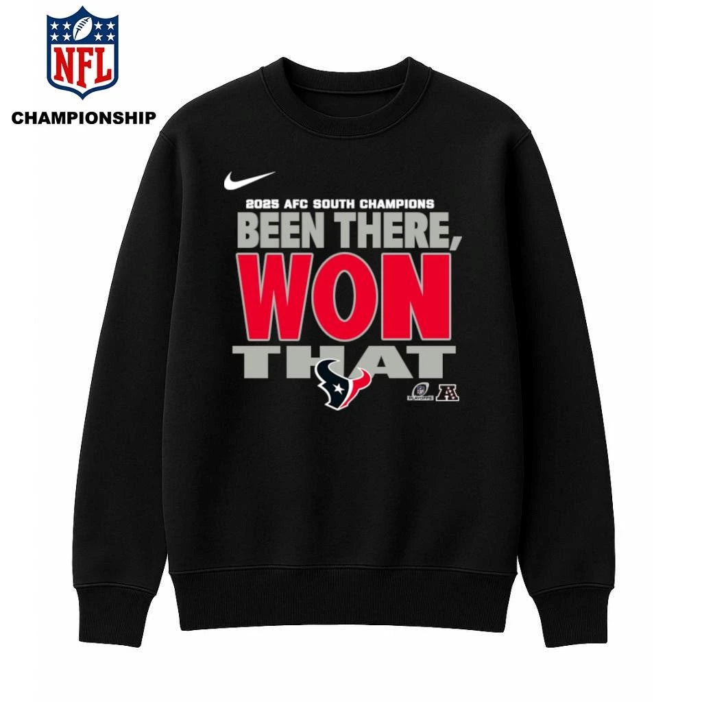 Houston Texans 2025 AFC South Champions Shirt