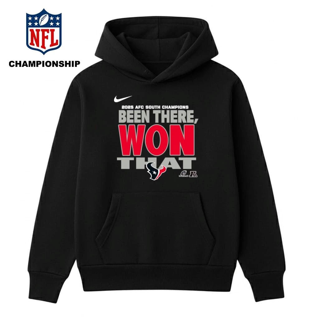 Houston Texans 2025 AFC South Champions Been There Won That Shirt