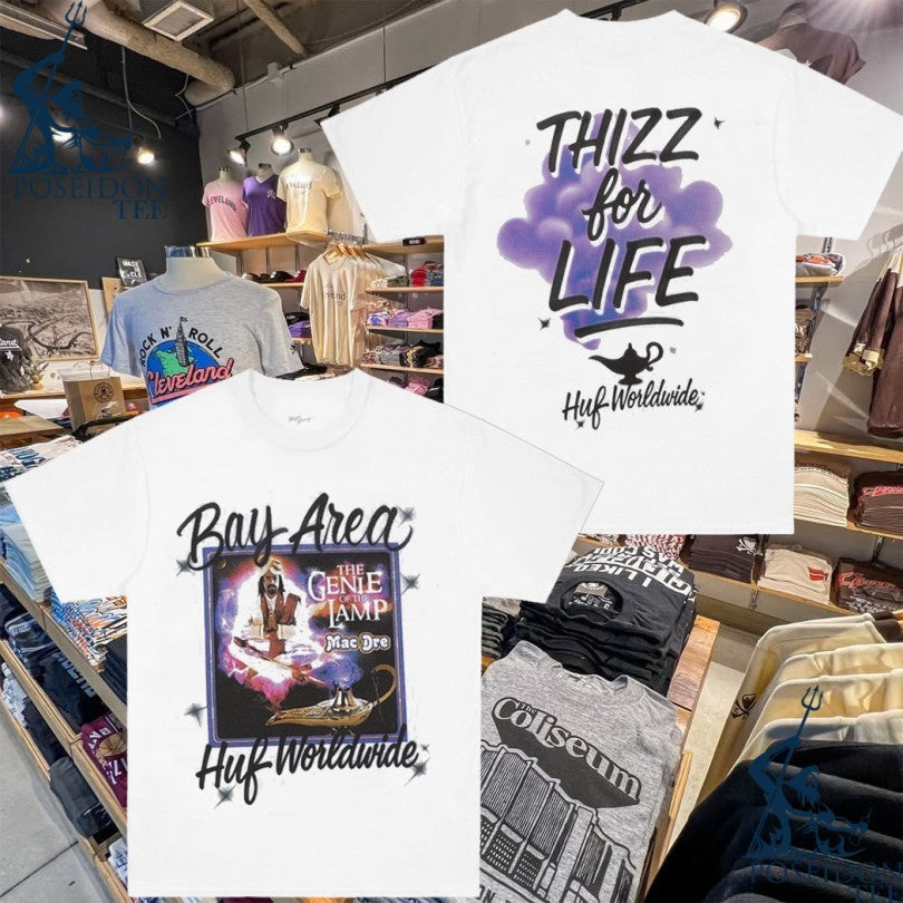 Huf X Mac Dre Thizz For Life T-shirt