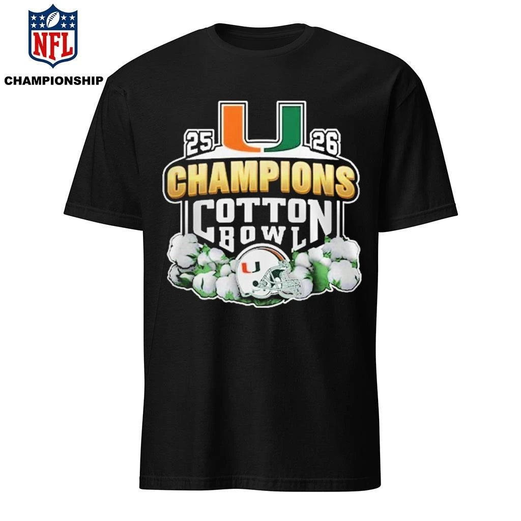 Hurricanes 25-26 Champions Cotton Bowl Shirt