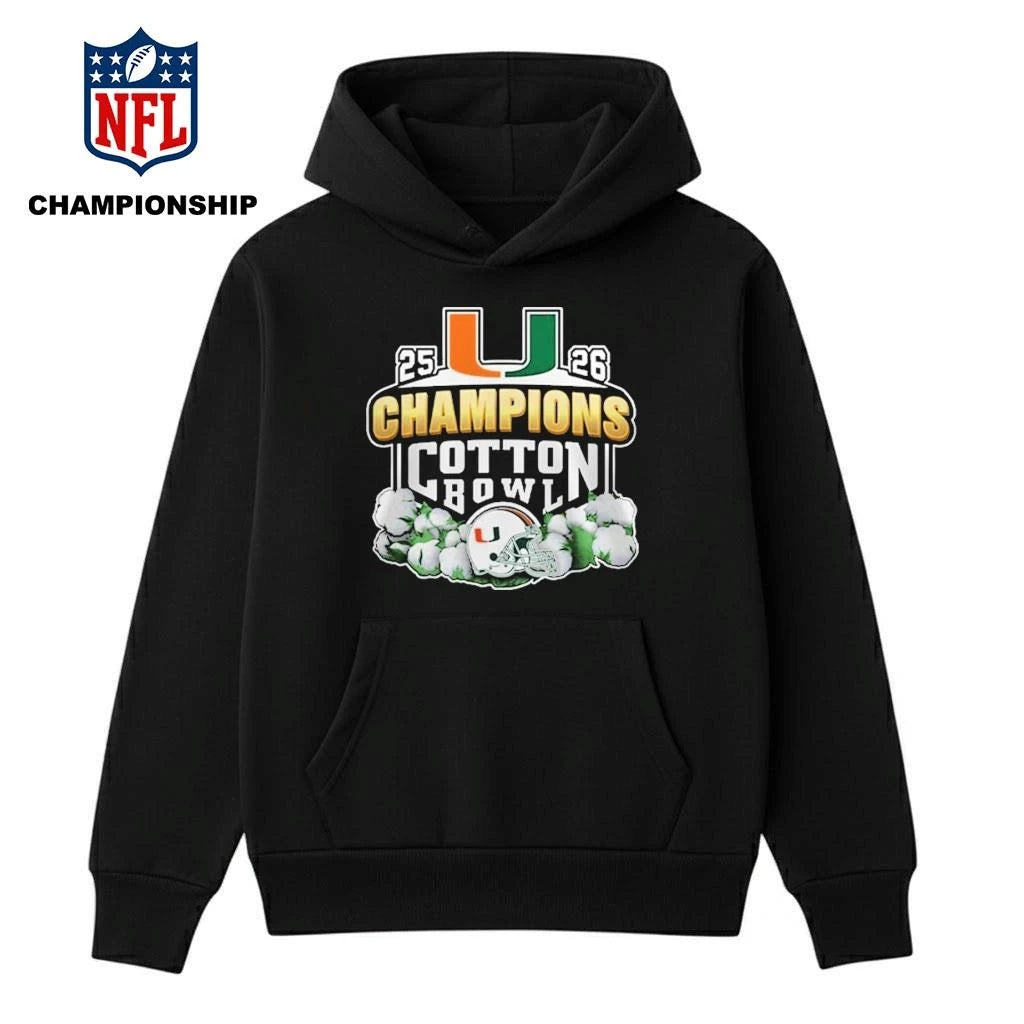 Hurricanes 25-26 Champions Cotton Bowl Shirt