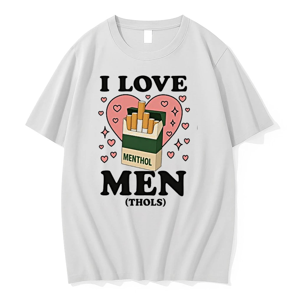 I Love Men Thols Menthol Marlboro Parody 0 Tshirts Sweater