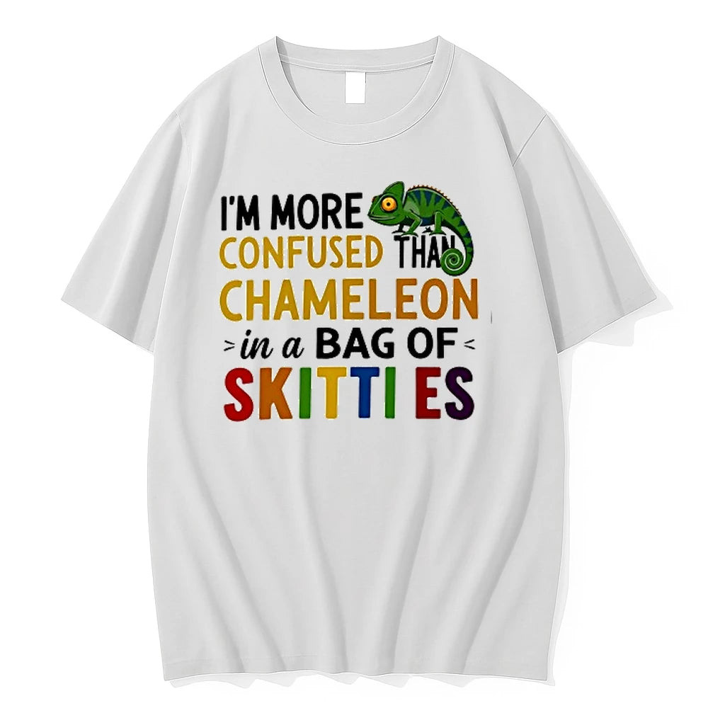 Im More Confused Than Chameleon In A Bag Of Skittles 0 Tshirts Sweater