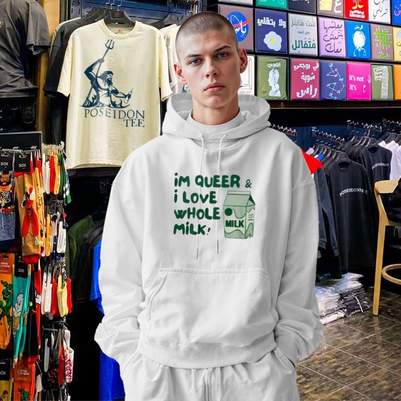 I’m Queer And I Love Whole Milk T-shirt