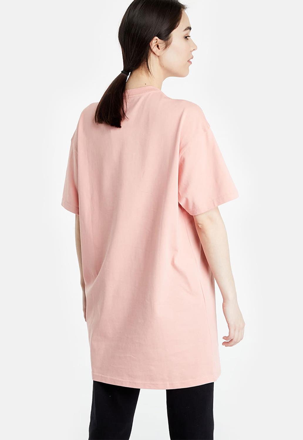 Center Vee Tee Dress Style001