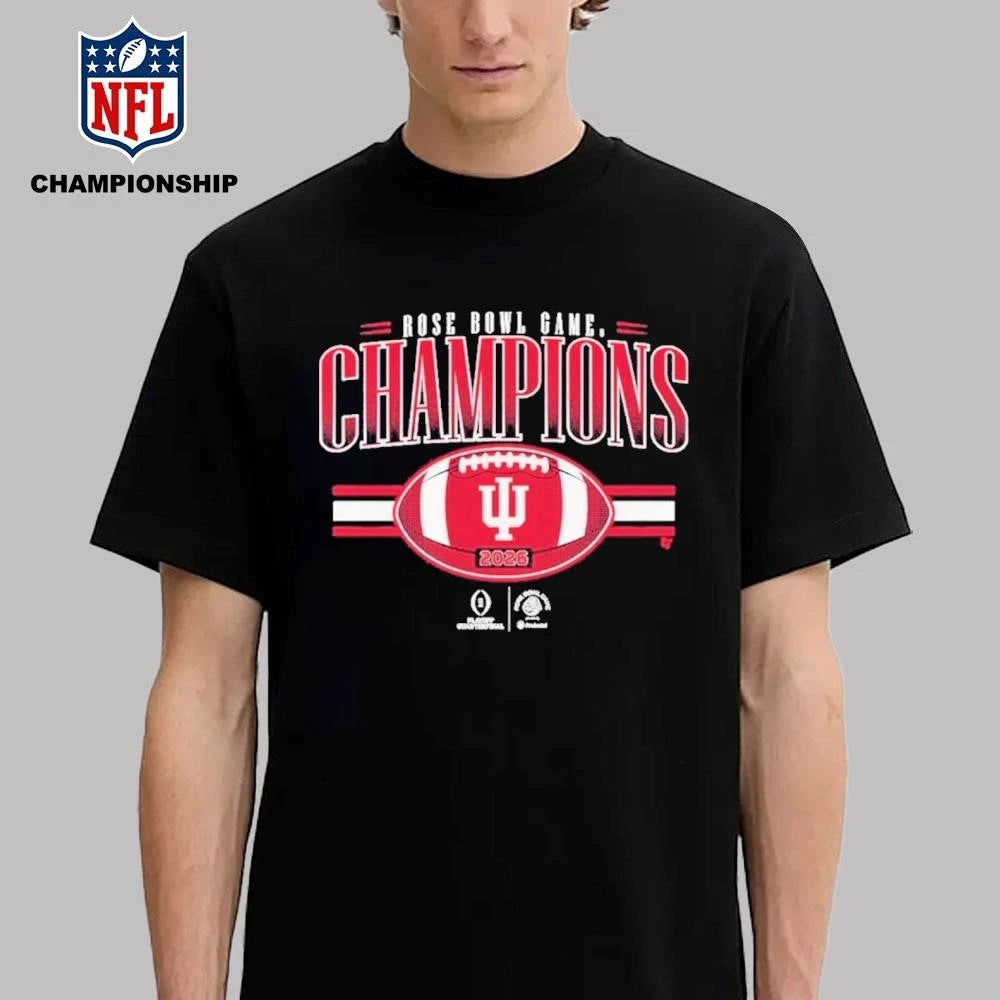 Indiana Football 2026 CFP Rose Bowl Champions Shirt