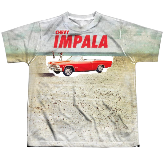 Chevrolet Beach Impala - Youth All-Over Print T-Shirt