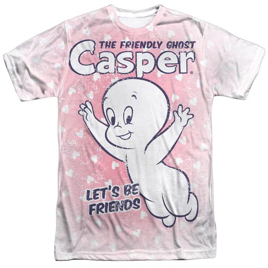Casper the Friendly Ghost Lets Be Friends - Men's All-Over Print T-Shirt