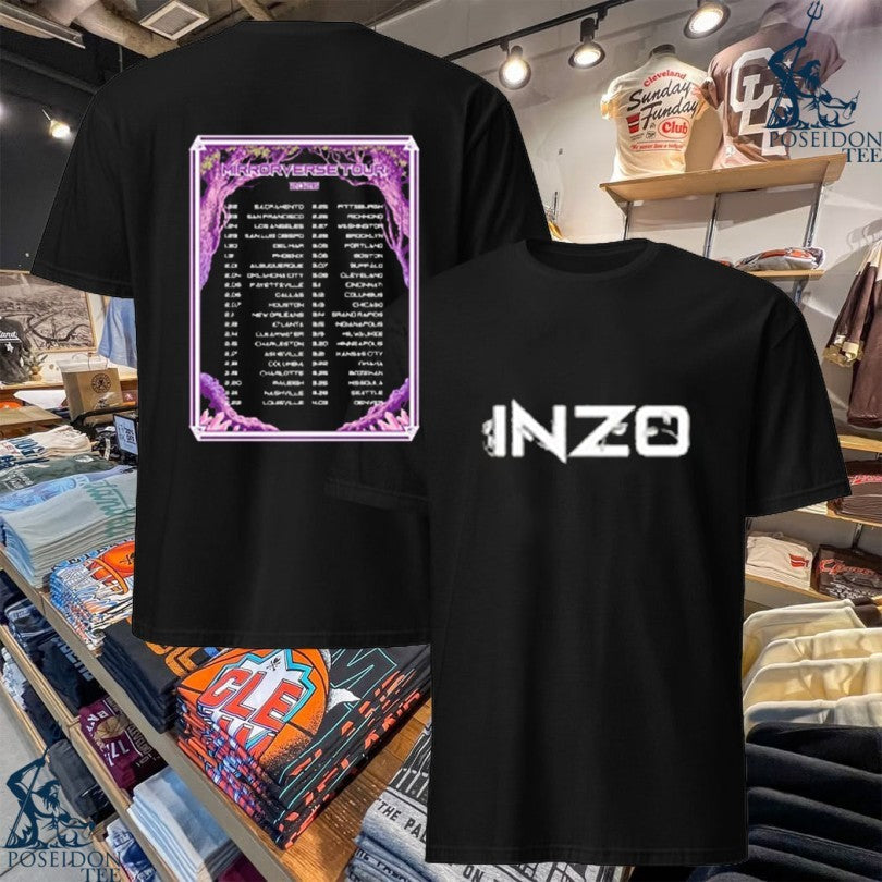 Inzo Mirrorverse Tour 2026 T-shirt