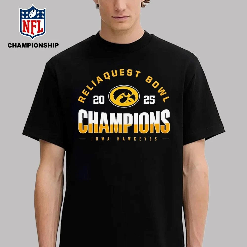 Iowa Hawkeyes Reliaquest Bowl Champions Shirt
