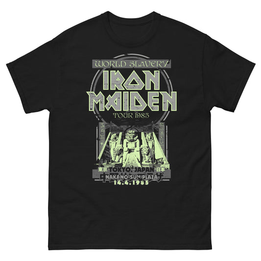 Iron Maiden Tokyo 85 Tour Vintage T-Shirt Style001
