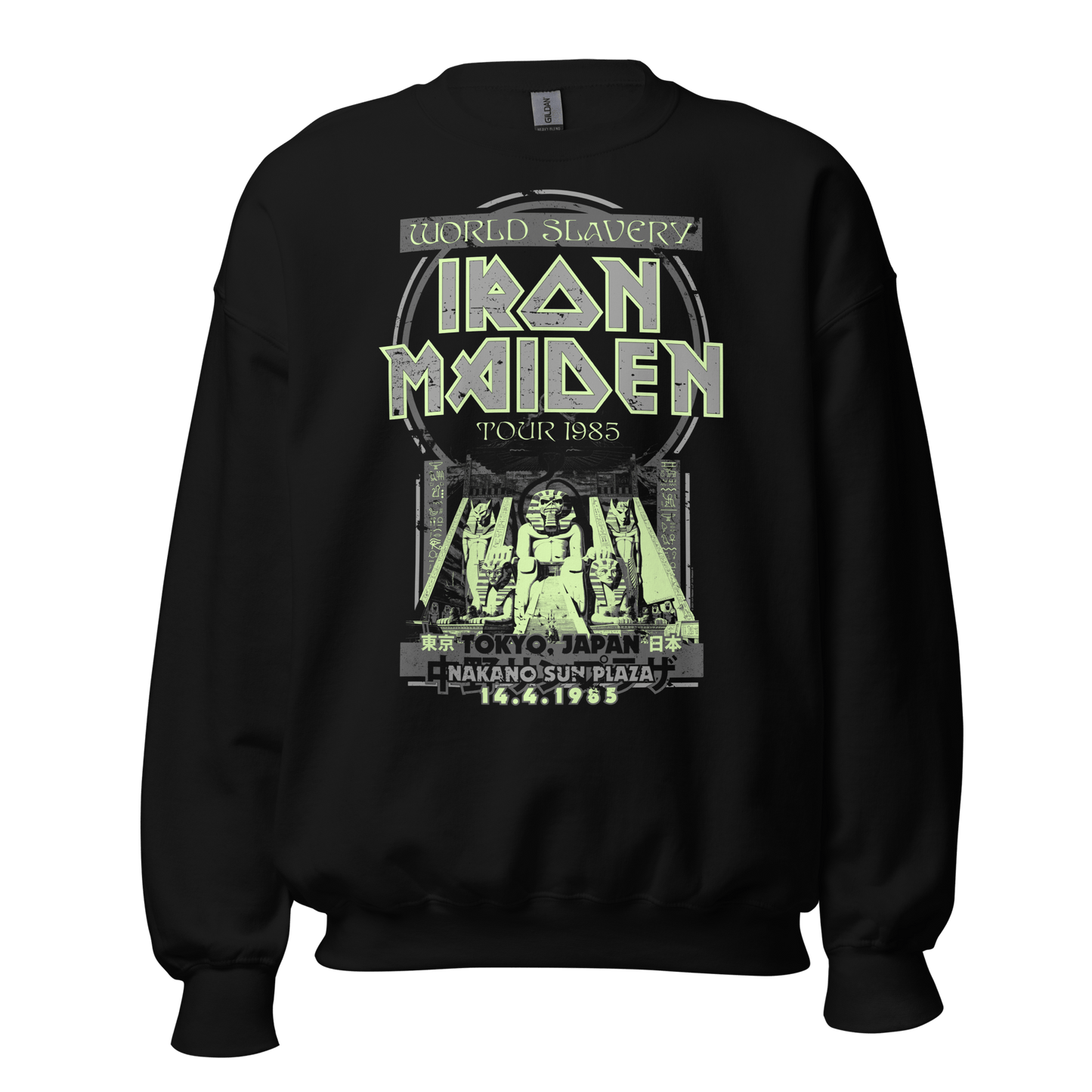 Iron Maiden Tokyo 85 Vintage Sweatshirt Style001