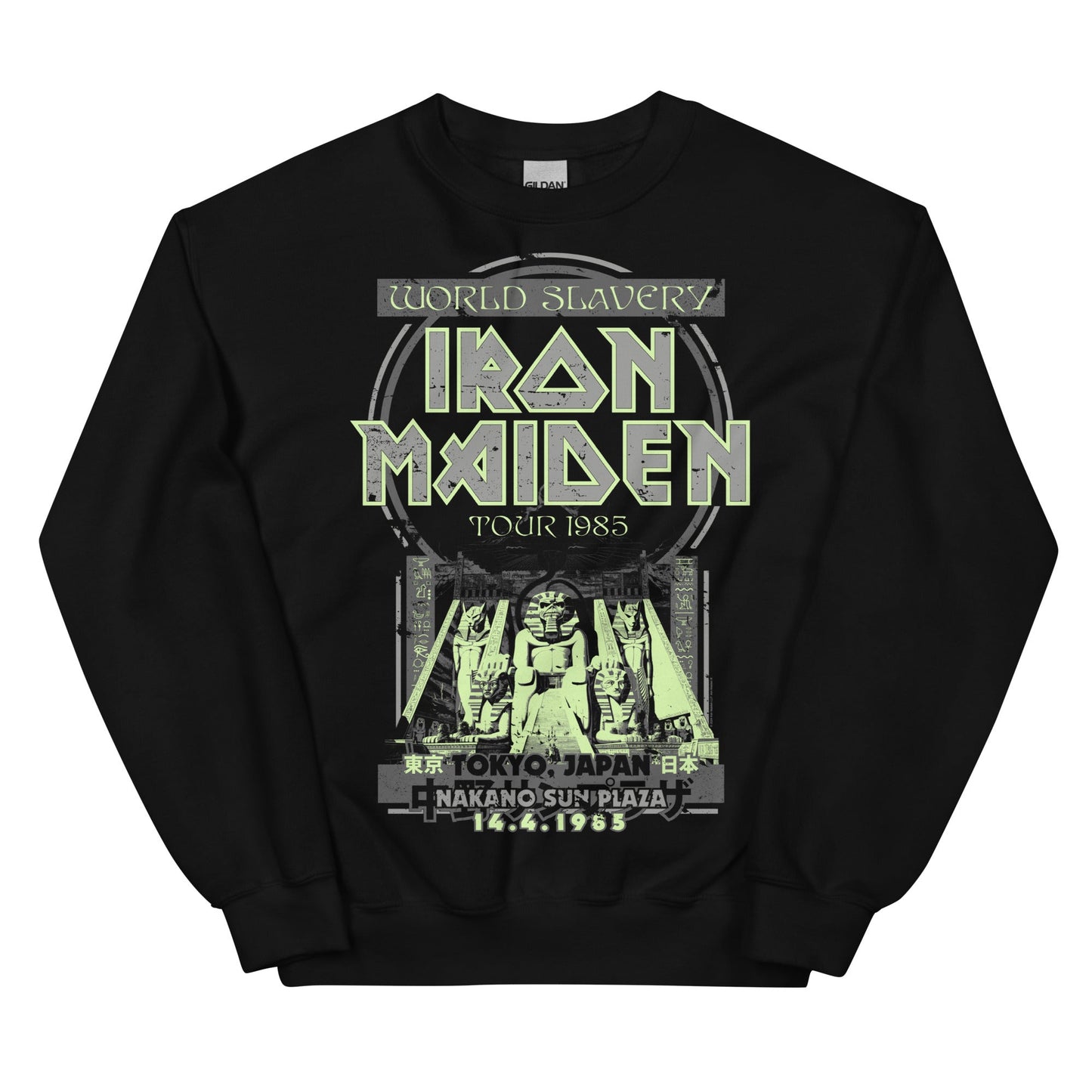 Iron Maiden Tokyo 85 Vintage Sweatshirt Style001