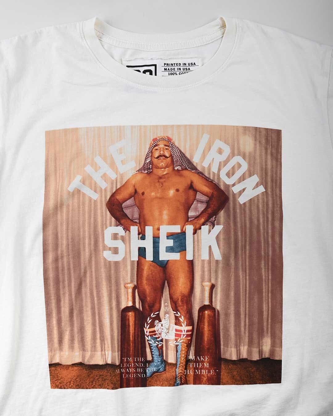Iron Sheik Stance Photo Tee