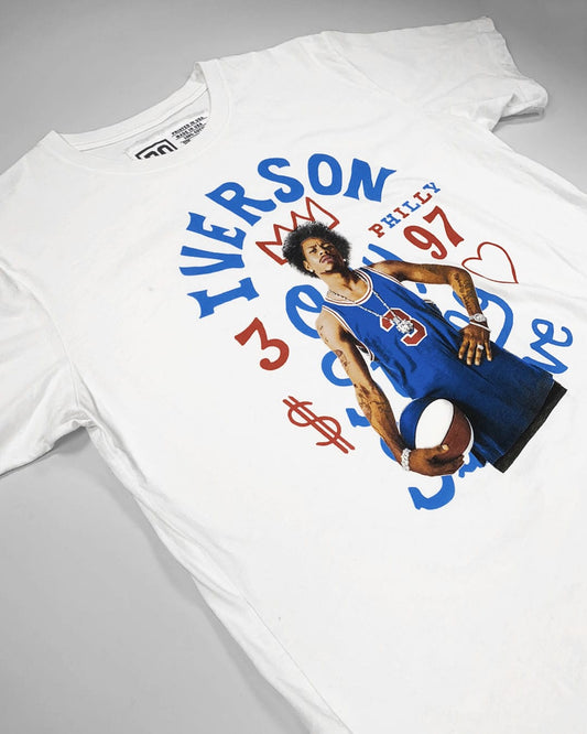 Iverson Philly Photo White Tee