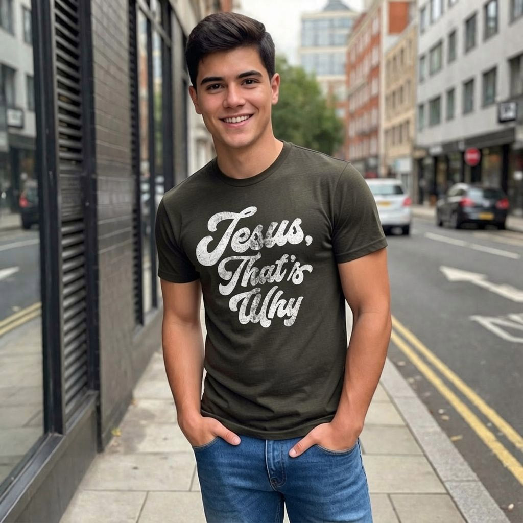 Jesus, That's Why Men's T Shirt