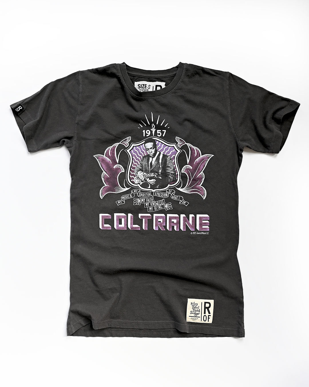 John Coltrane Graphic Black Tee