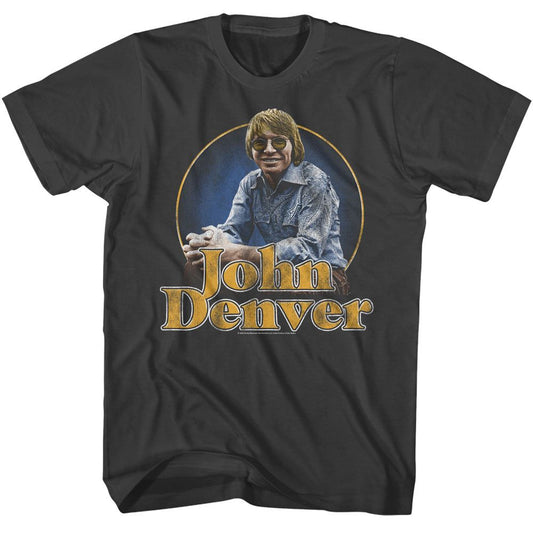 John Denver - Sitting Photo Boyfriend Tee