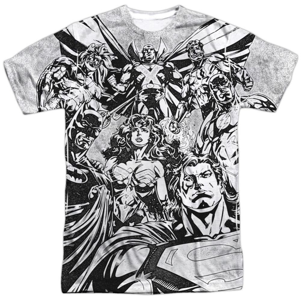 Justice League Of America Graphic Gathering T-Shirt