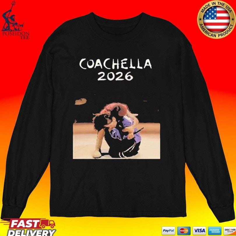 Justin Bieber Billie Eilish Coachella 2026 T-shirt