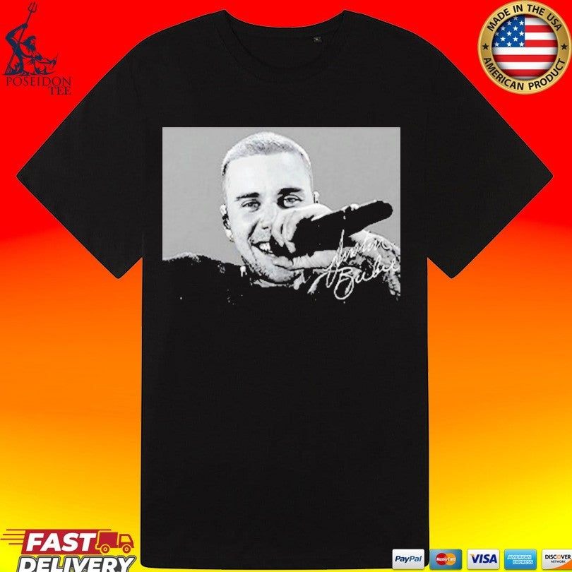 Justin Bieber Coachella Concert T-shirt