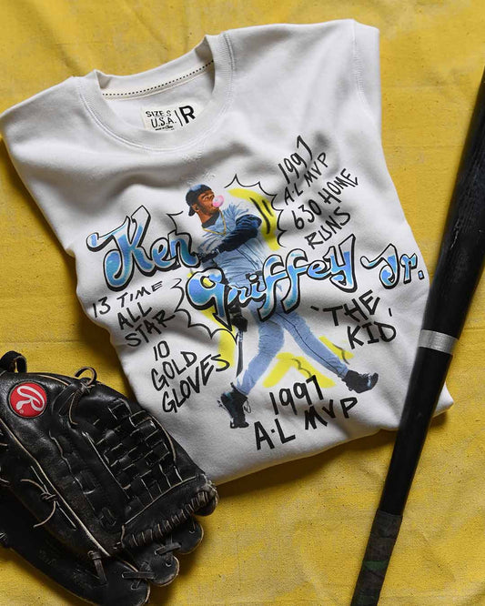 K. Griffey Jr. '97 MVP Photo White Sweatshirt