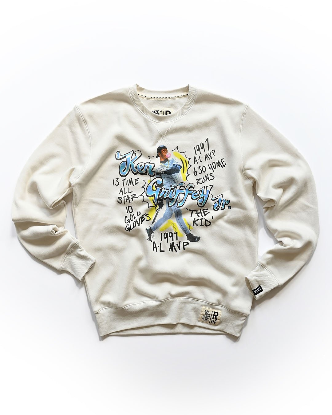 K. Griffey Jr. '97 MVP Photo White Sweatshirt