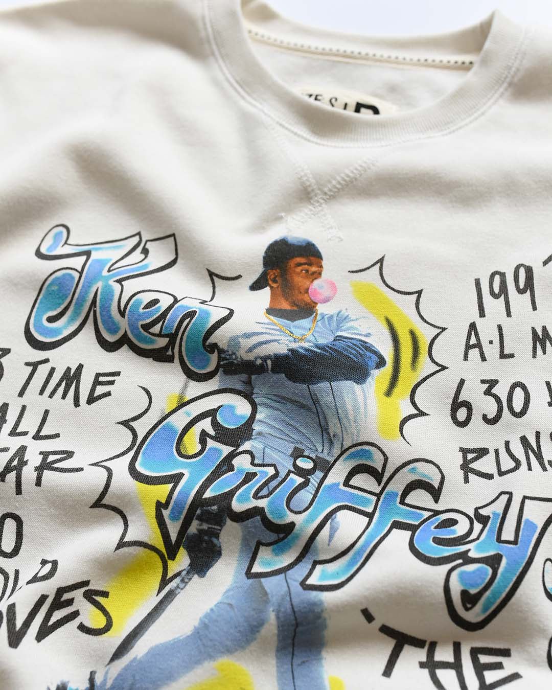 K. Griffey Jr. '97 MVP Photo White Sweatshirt