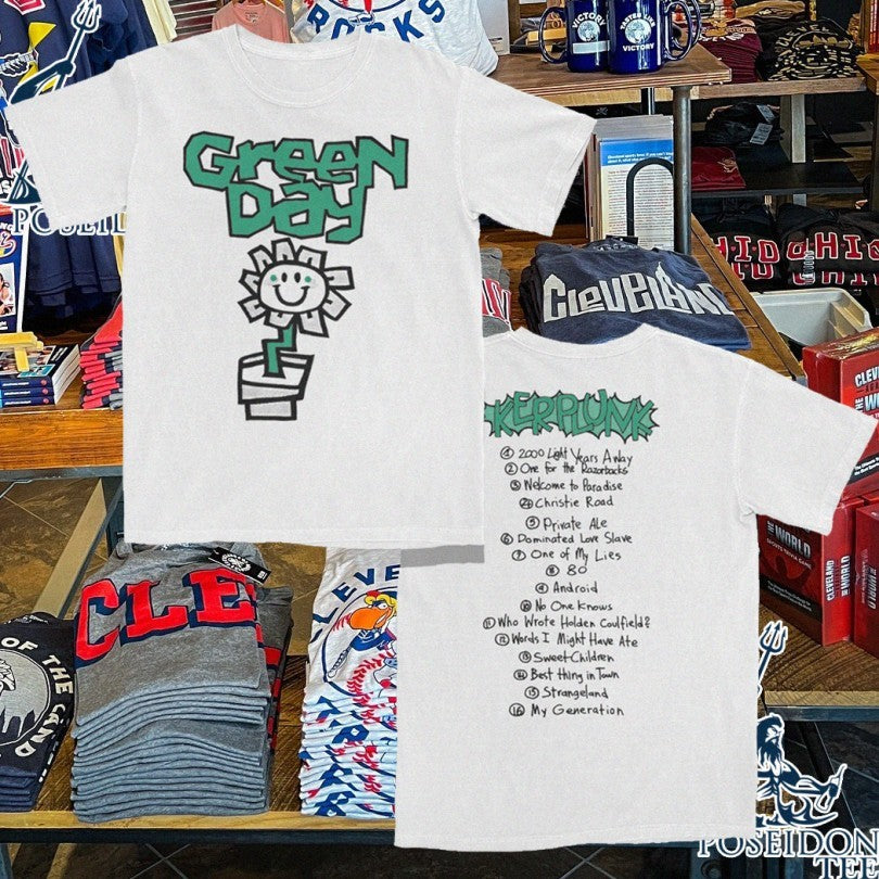 Kerplunk Flower Tracklist T-shirt
