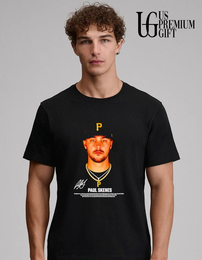 Paul Skenes Pittsburgh Pirates he is an american professional baseball signature shirt
