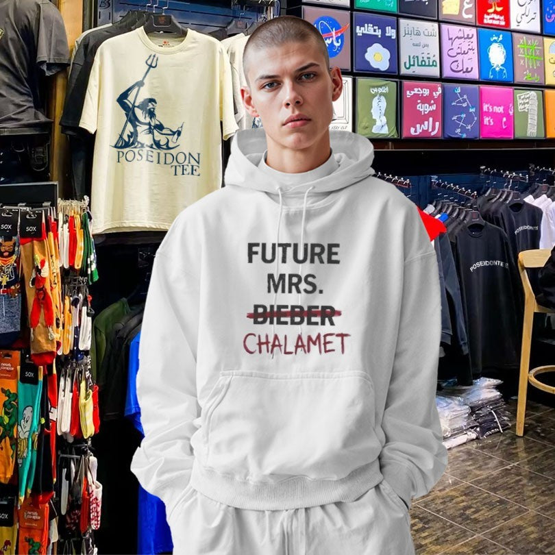 Kylie Future Mrs Bieber Chalamet T-shirt