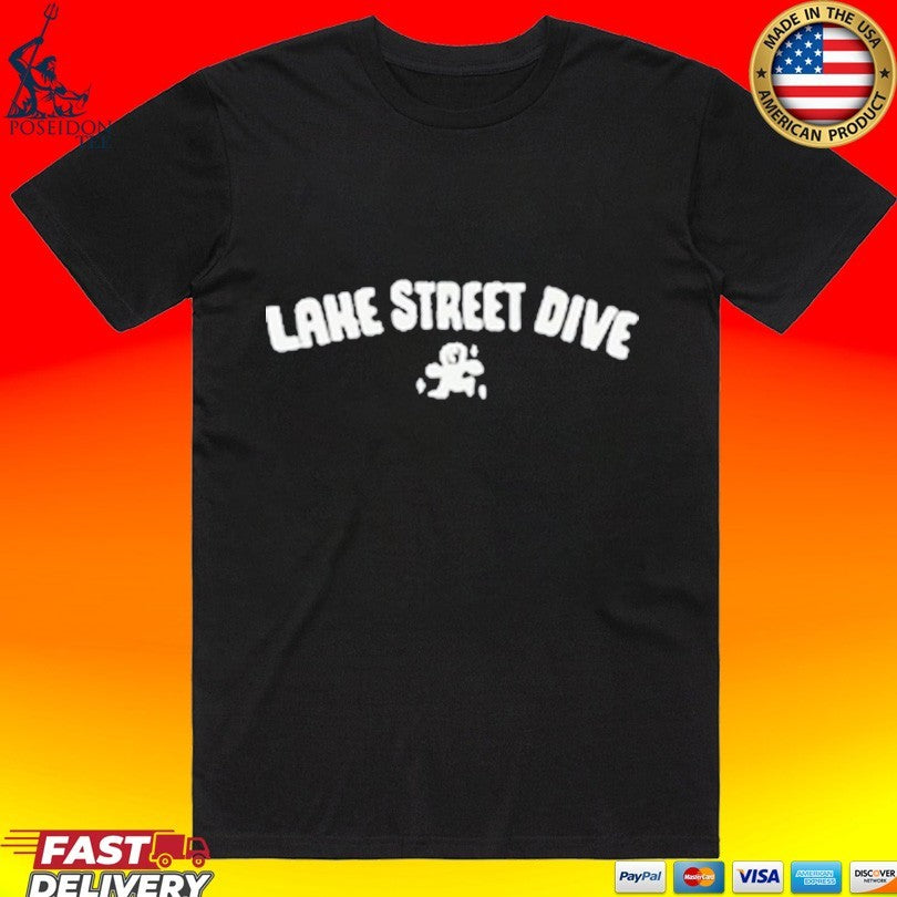 Lake Street Dive Embroidered Disco Man T-shirt
