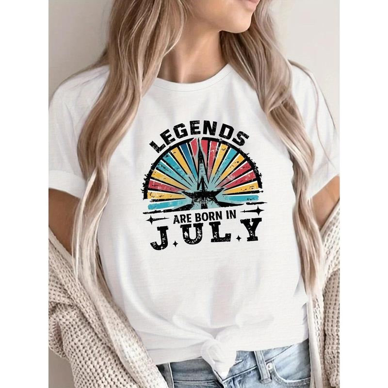 legends July women's comfit t-shirt Hoodie, Sweatshirt | UrbanDripWear.com