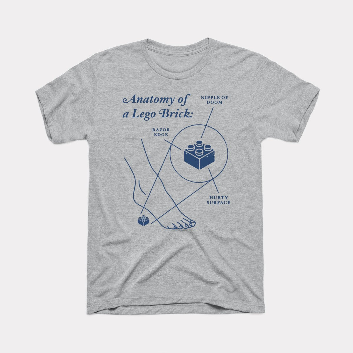 Lego Anatomy Adult Unisex Tee