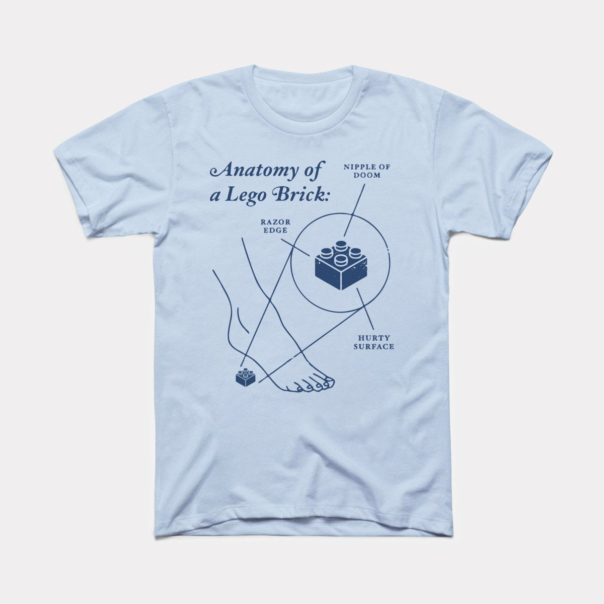 Lego Anatomy Adult Unisex Tee