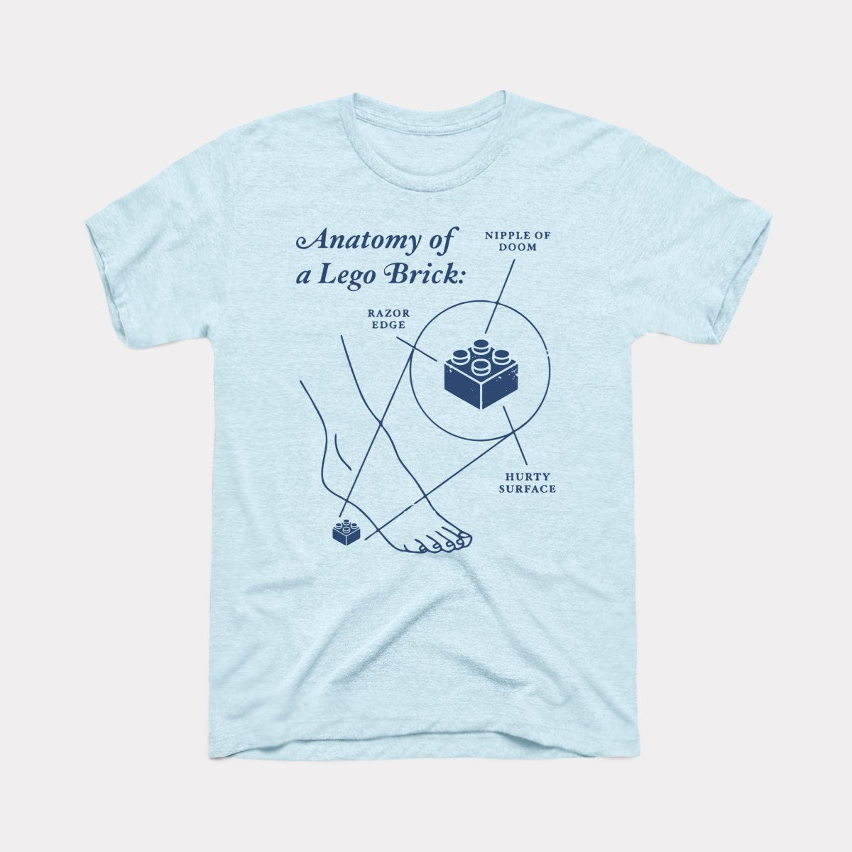 Lego Anatomy Adult Unisex Tee