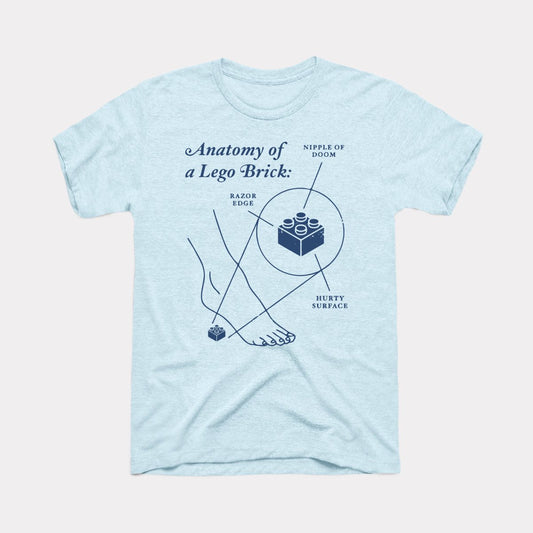 Lego Anatomy Adult Unisex Tee