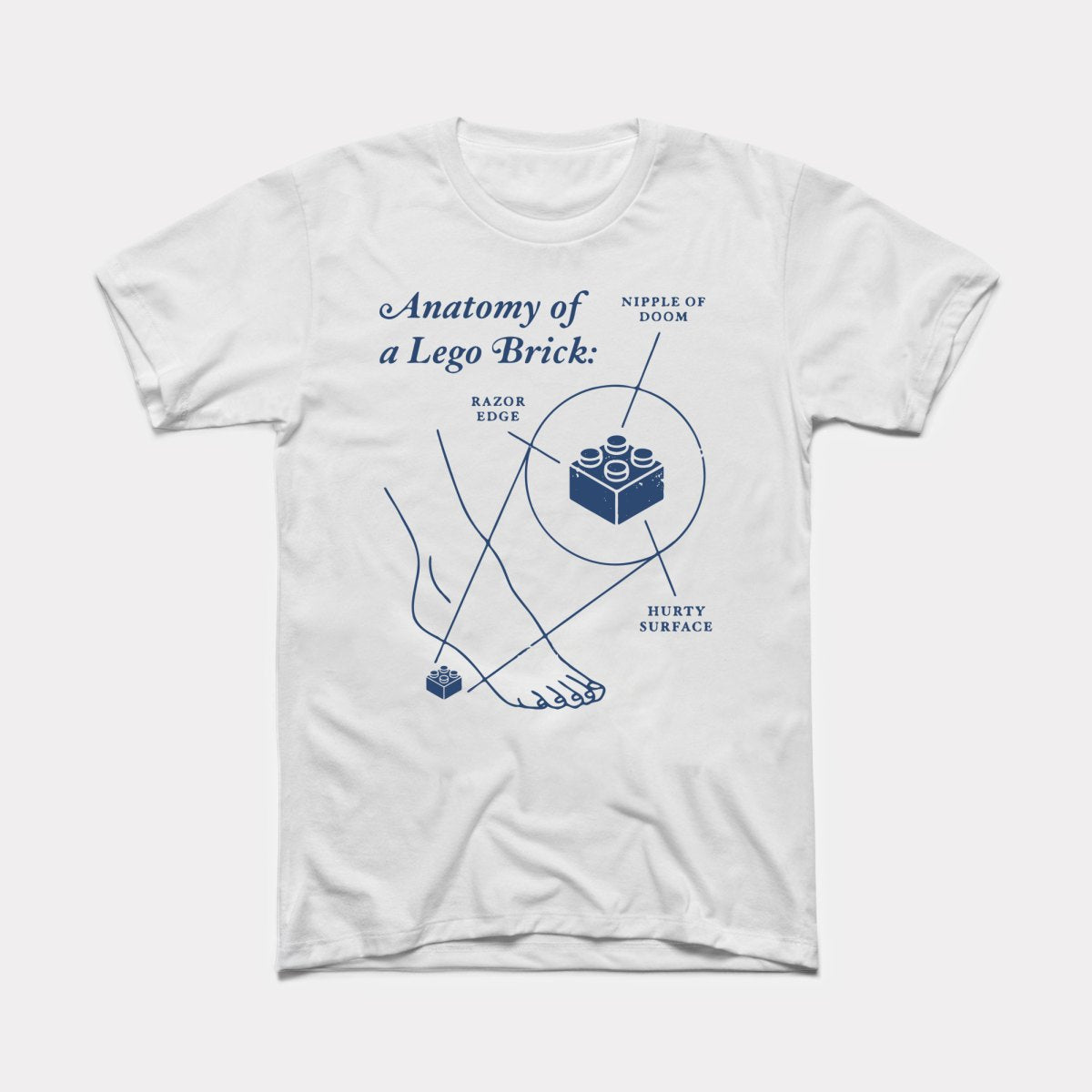 Lego Anatomy Adult Unisex Tee