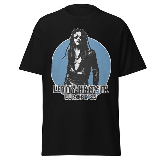 Lenny Kravitz Europe 25 Tour T-Shirt Style001