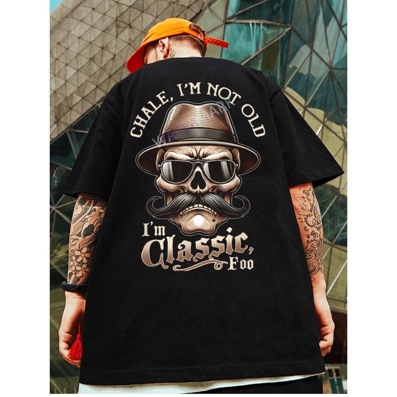 local   mens im not old   foo t shirt   cholo chicano lowrider design black cotton short sleeve t shirt casual round neck...