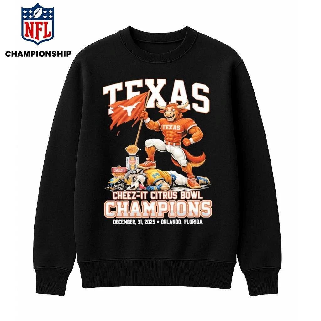Longhorns Football 2025 Citrus Bowl Champions Shirt
