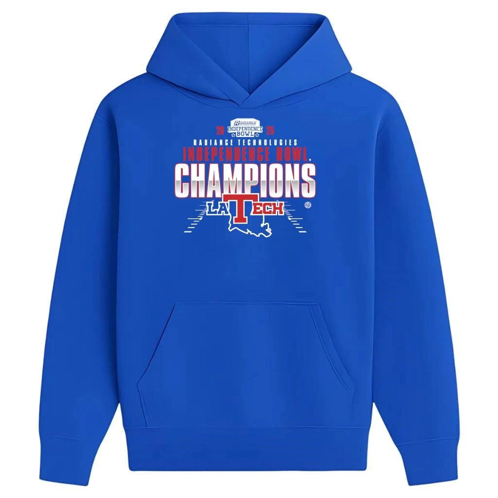 Louisiana Tech Bulldogs 2025 Radiance Technologies Independence Bowl Champions Shirt