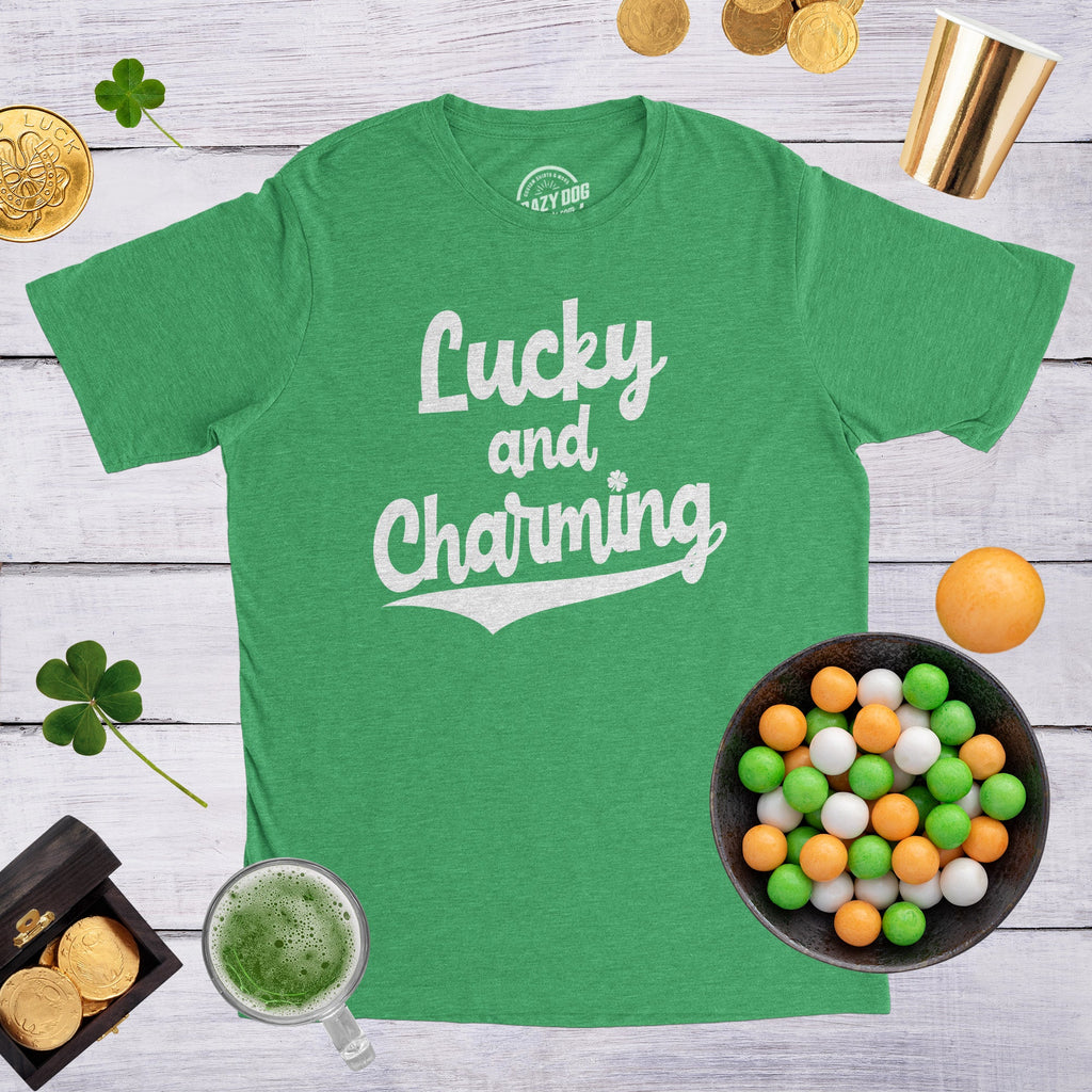 Lucky And Charming Men's T Shirt