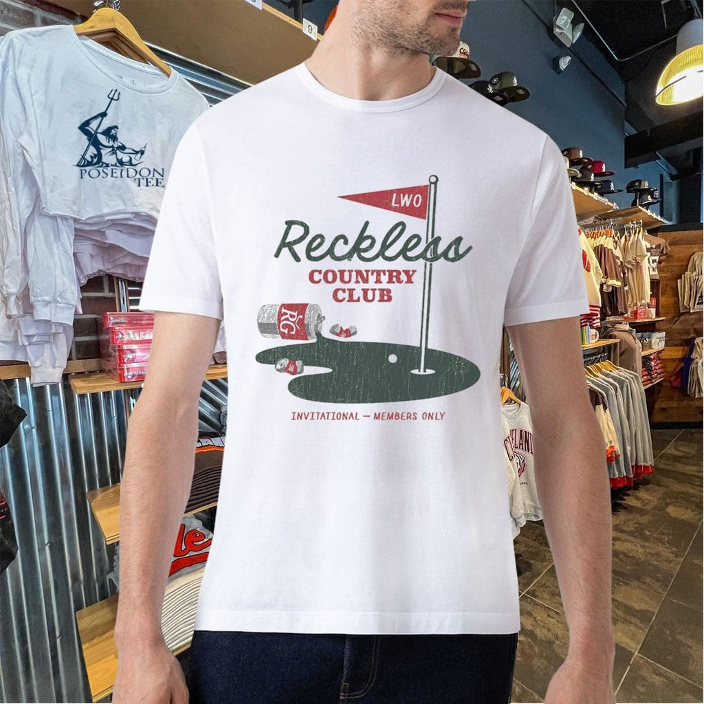 Lwo Reckless Country Club Invitational Members Only T-shirt