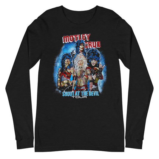 Motley Crue - Shout Tour Long Sleeve T-Shirt Style001