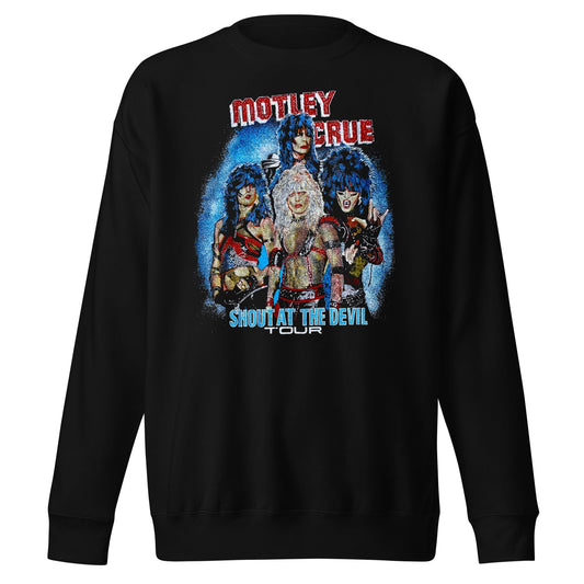 Motley Crue - Shout Tour Sweatshirt Style001