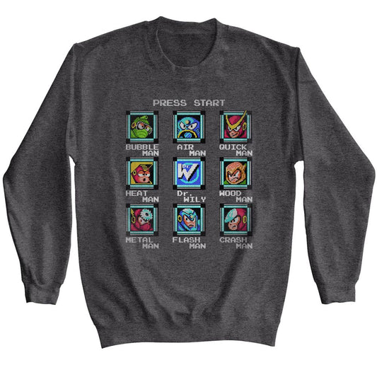 Mega Man - Stage Select Sweatshirt