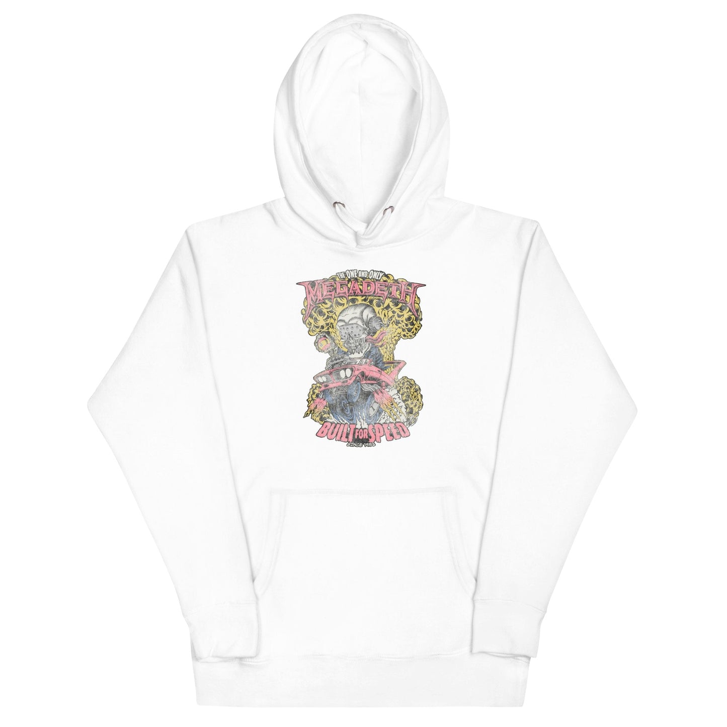 Megadeth - Vintage Built for Speed Classic Hoodie Style001