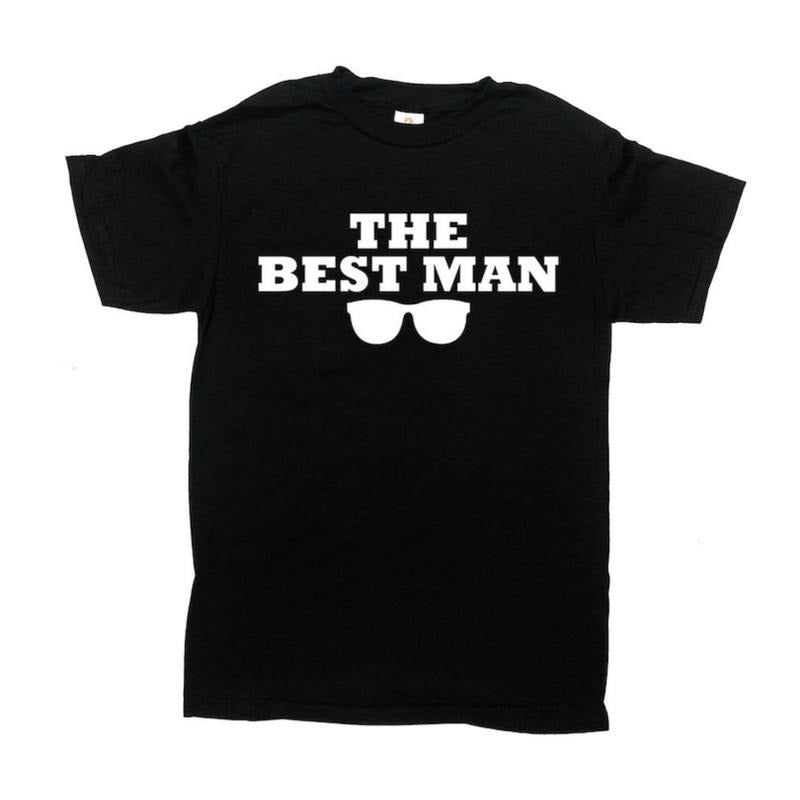 men gifts Best Man Wedding Shirt Groom Best Man T Shirt Bachelor Party Shirt Best Man Proposal Best Man Gift Wedding...