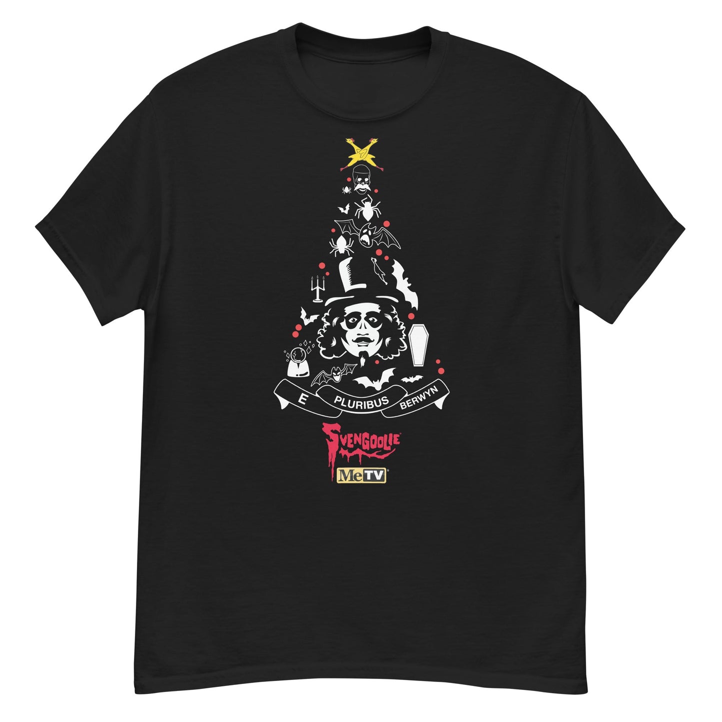 "Svengoolie Tree" - SvengoolieÂ® Holiday T-Shirt